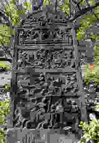 Stone unearthe..